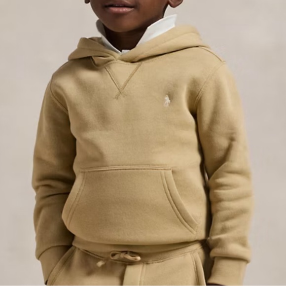 Polo Ralph Lauren Kids Fleece Hoodie Size 7 - Picture 1 of 1